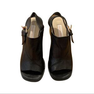 See by Chloe Leather Open Toe Slingback Sandals